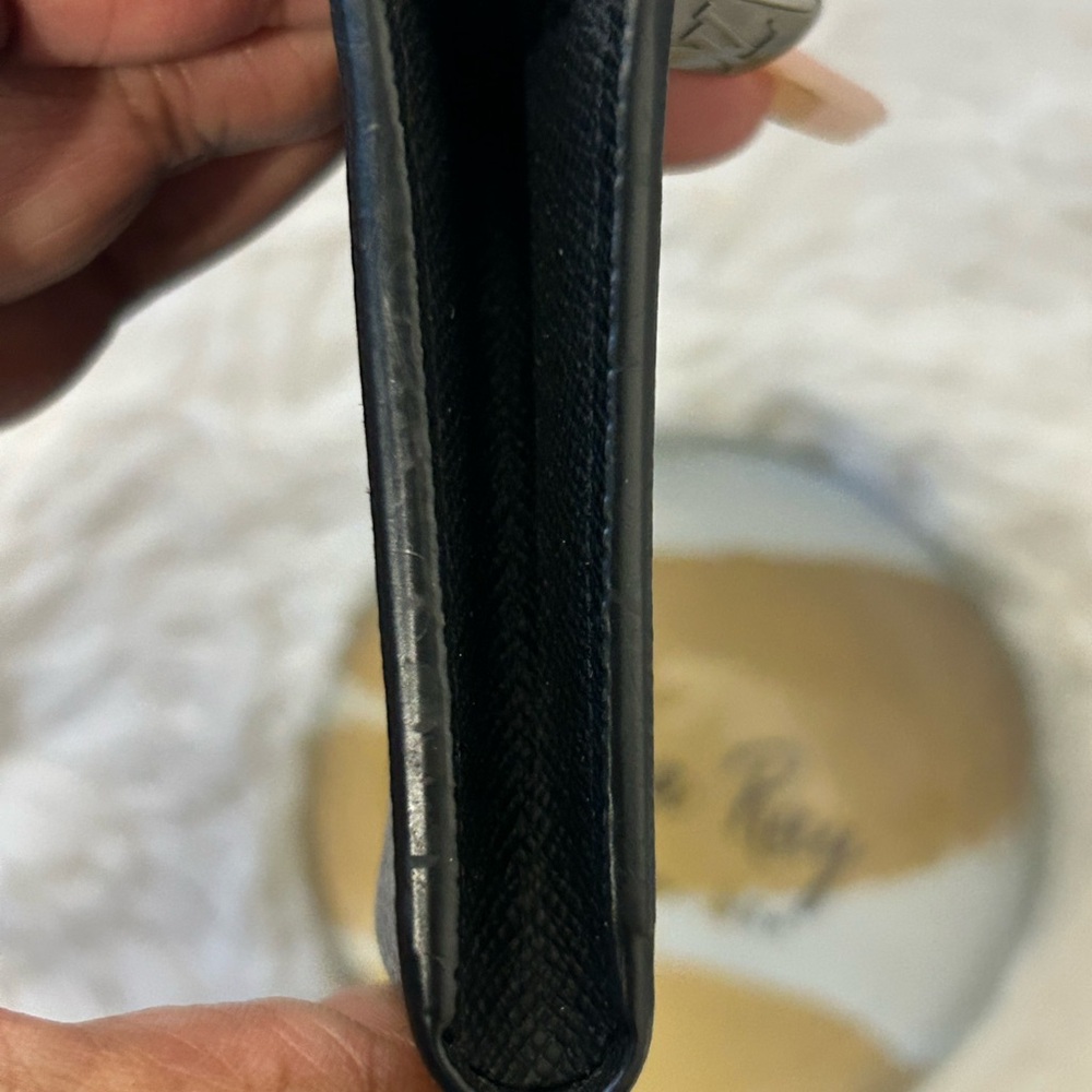 Louis Vuitton Black Eclipse Monogram Coin Purse - Picture 9 of 11